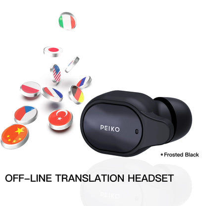 TalkEase Wireless Translator Earbud – 50+ Languages, Bluetooth, Offline Translation & Voice Assistant