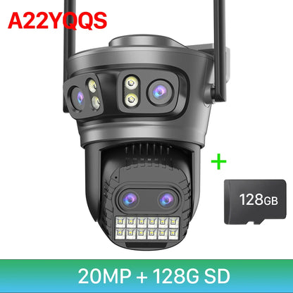 Outdoor WiFi Camera | 10X Zoom, Auto-Tracking, 4K PTZ Surveillance