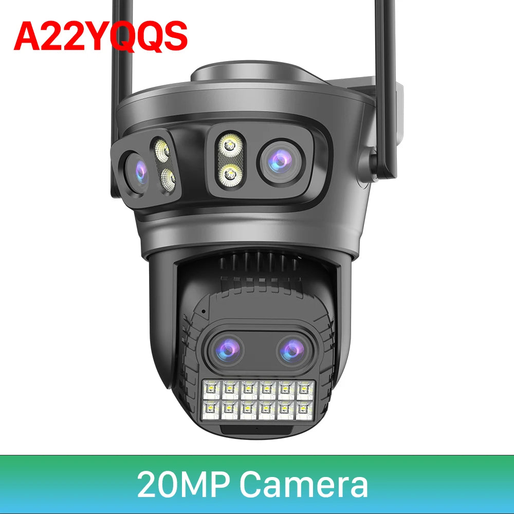 Outdoor WiFi Camera | 10X Zoom, Auto-Tracking, 4K PTZ Surveillance