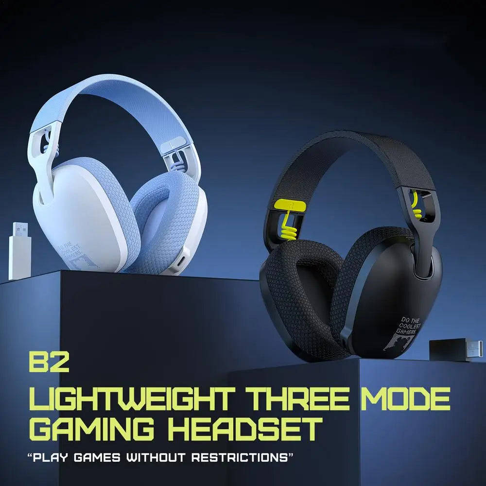 Wireless Gaming Headset - 2.4G, Noise-Cancelling Mic, 25Hr Battery, for Gaming & Mobile