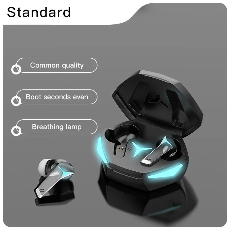 T33 Wireless Gaming Earbuds with HiFi Sound & Mic